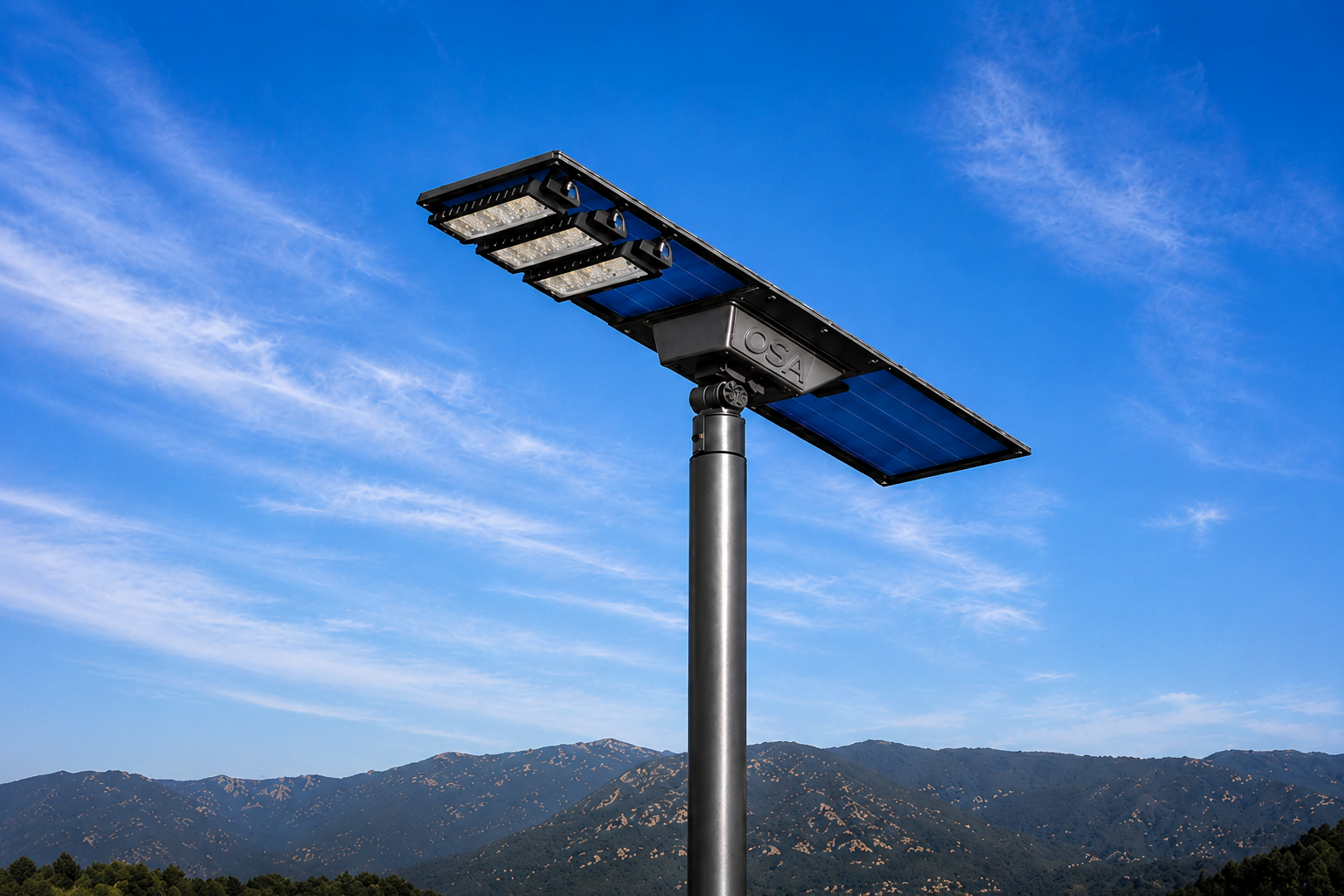SUNARIA ENTEGRE SOLAR SOKAK AYDINLATMASI