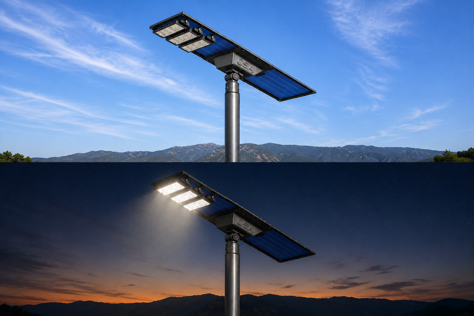 SUNARIA ENTEGRE SOLAR SOKAK AYDINLATMASI