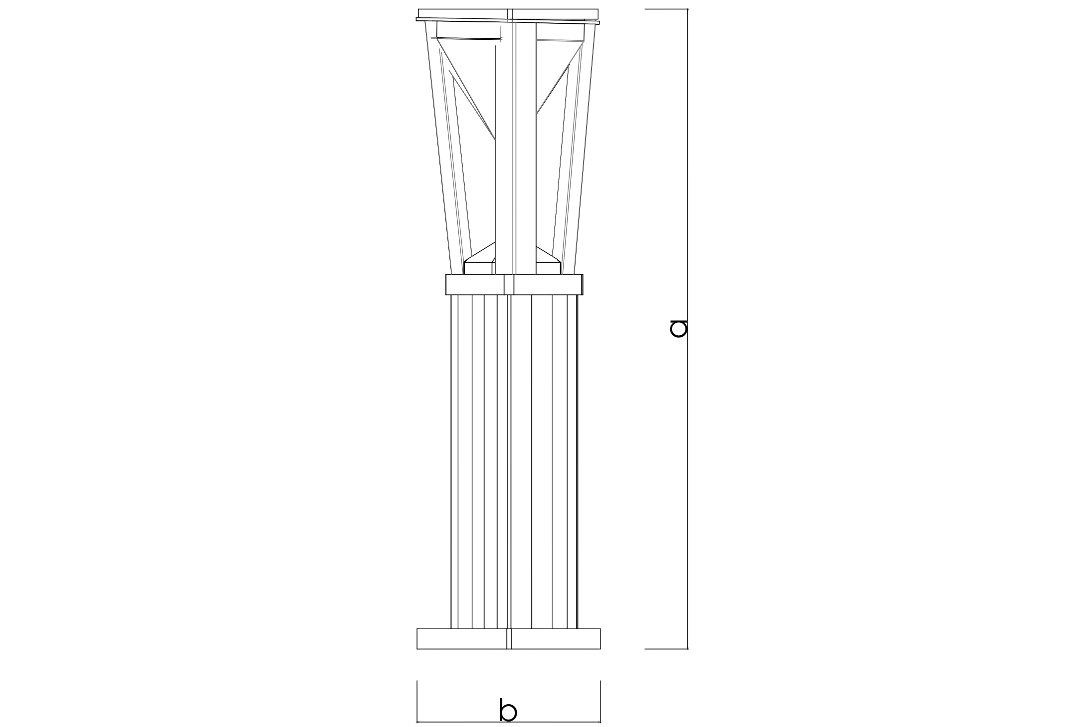 Diamond Bollard